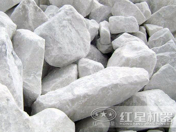 出产重钙粉的原矿石